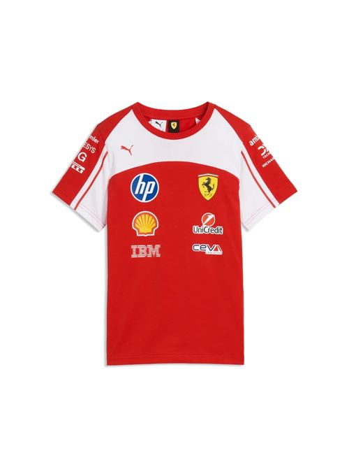 Puma Ferrari t-shirt bambino replica team Ferrari | 71383901SF REPLICA TEE